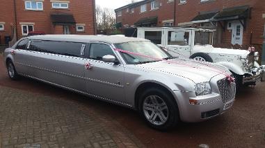 wedding car hire Durham, limousine hire north east.